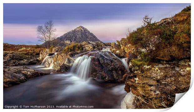 Stob Dearg, Buachaille Etive Mòr Print by Tom McPherson