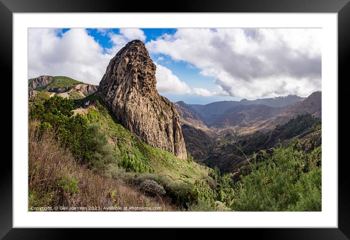 Outdoor mountain Framed Mounted Print by Gail Johnson