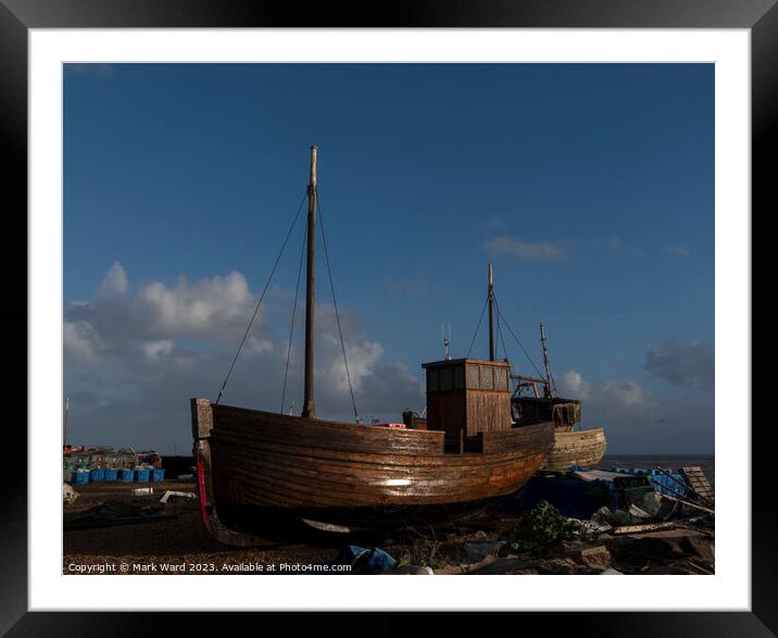 A Hastings Hunter. Framed Mounted Print by Mark Ward