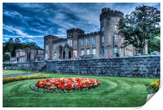 Cyfarthfa Castle 1 Painterly Print by Steve Purnell