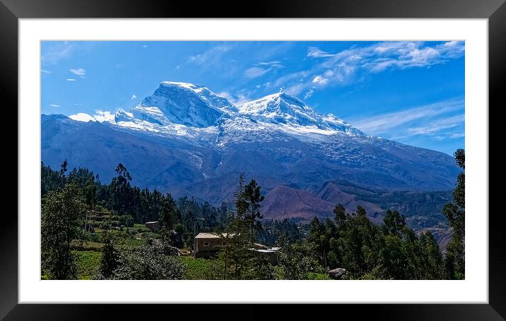 Outdoor mountain Framed Mounted Print by Steve Painter