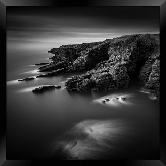 Arbroath Cliffs Framed Print by Dave Bowman