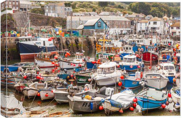 Mevagissy Harbour Canvas Print by Phil Lane