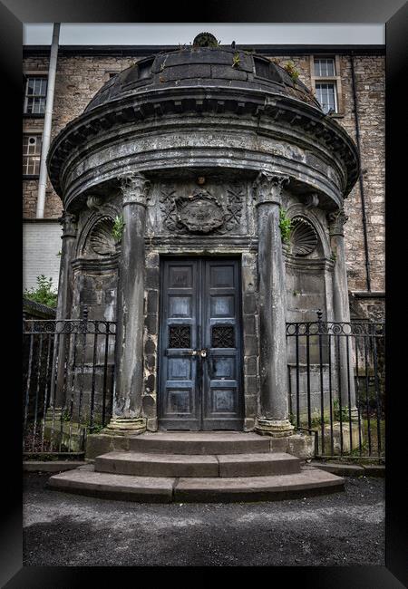Bloody Mackenzie Mausoleum In Edinburgh Framed Print by Artur Bogacki
