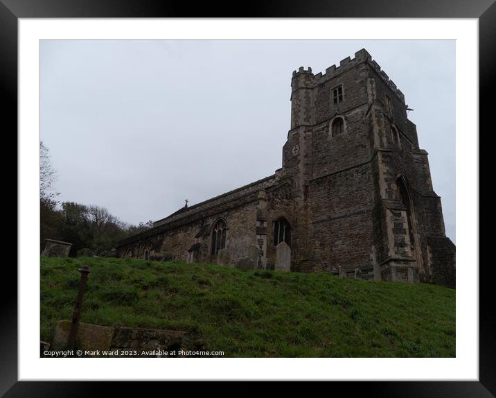 All Saints Church of Hastings. Framed Mounted Print by Mark Ward
