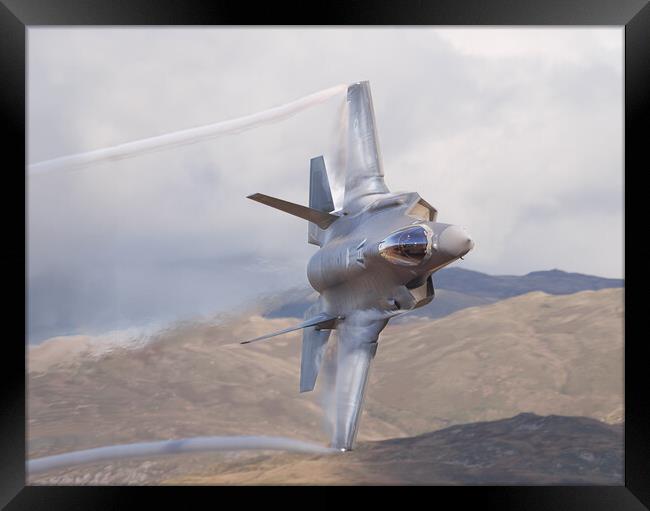 F35A low level Framed Print by Rory Trappe