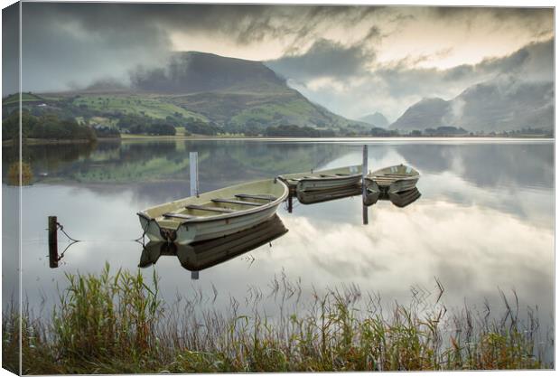 Llyn Nantlle Uchaf  Canvas Print by Rory Trappe