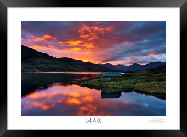Loch Arklet Framed Print by JC studios LRPS ARPS