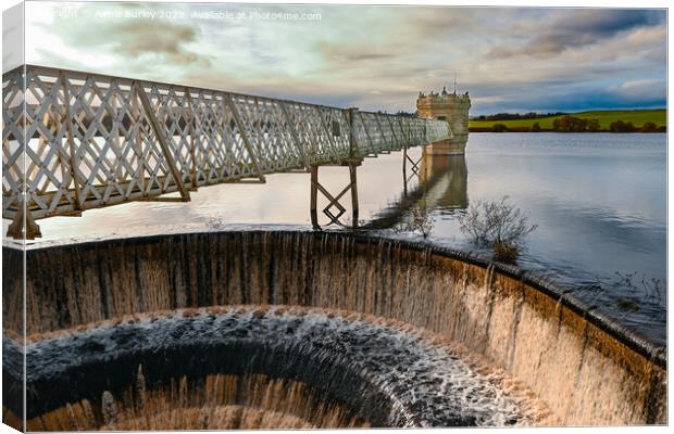 Northumberland Reservoir Canvas Print by Aimie Burley