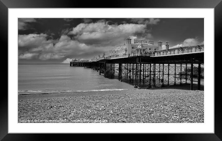 Brighton Pier Framed Mounted Print by Tom McPherson