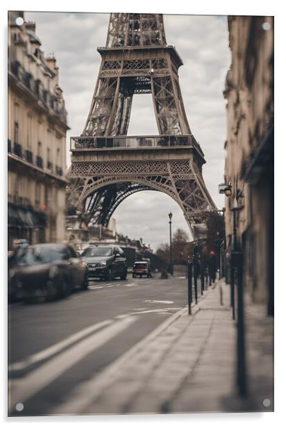 The Eiffel Tower Acrylic by Picture Wizard