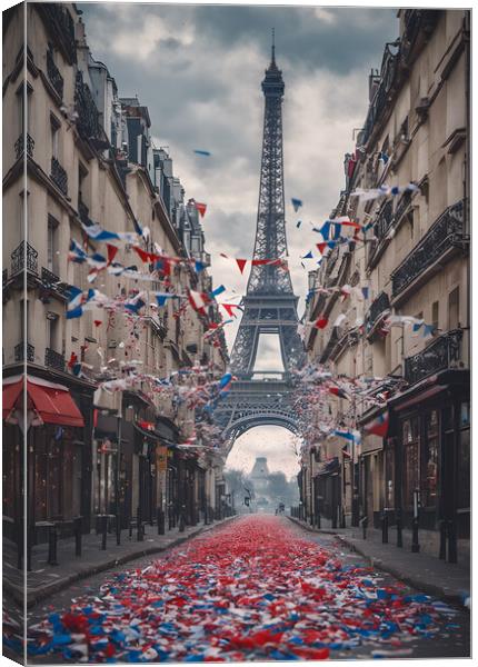 Victory in Europe Canvas Print by Picture Wizard