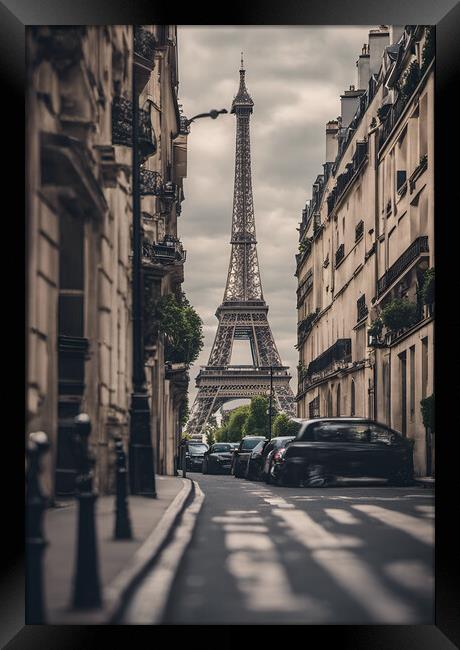 Paris Streets Framed Print by Picture Wizard