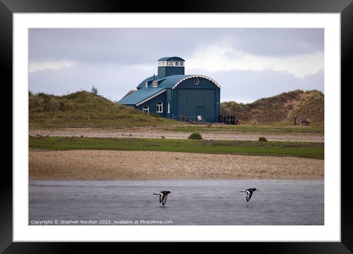 Blakeney Point Lifeboat Station Framed Mounted Print by Stephen Noulton