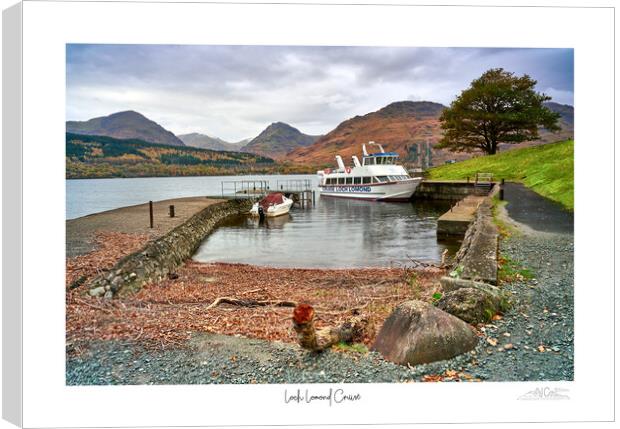 Loch Lomond Cruise Canvas Print by JC studios LRPS ARPS