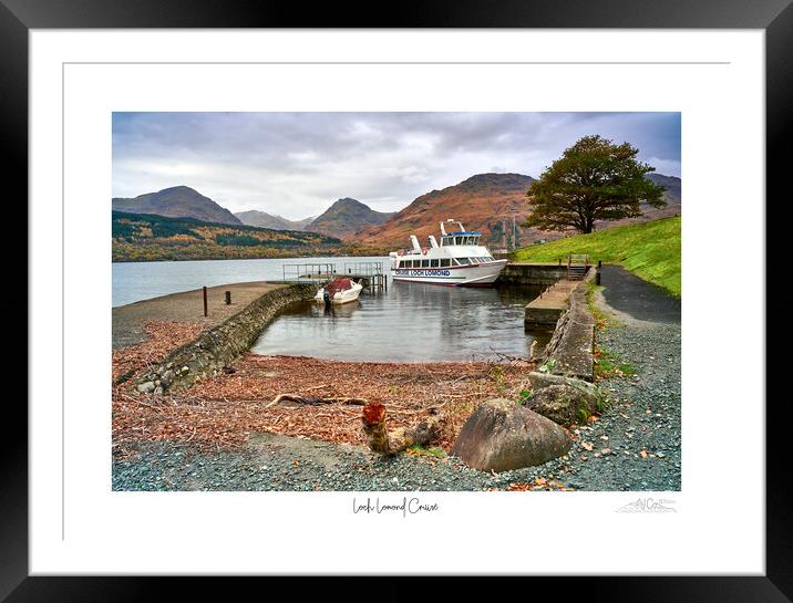 Loch Lomond Cruise Framed Mounted Print by JC studios LRPS ARPS