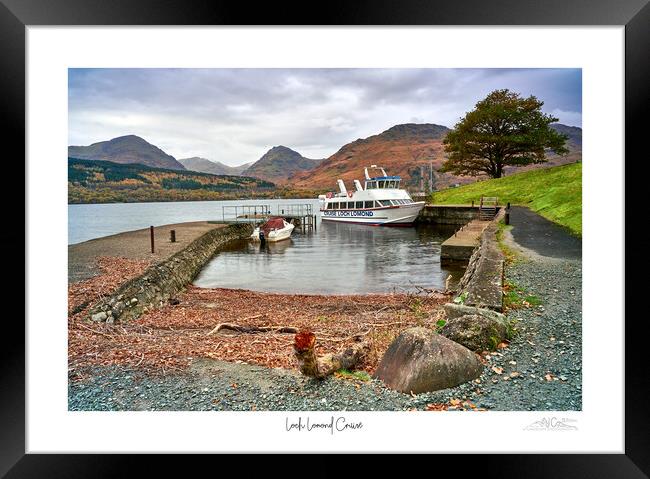 Loch Lomond Cruise Framed Print by JC studios LRPS ARPS
