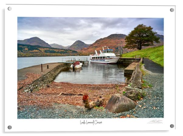 Loch Lomond Cruise Acrylic by JC studios LRPS ARPS
