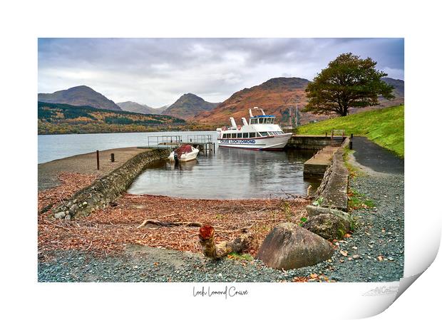 Loch Lomond Cruise Print by JC studios LRPS ARPS
