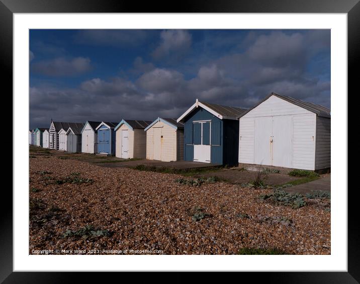 Home Shed. Framed Mounted Print by Mark Ward