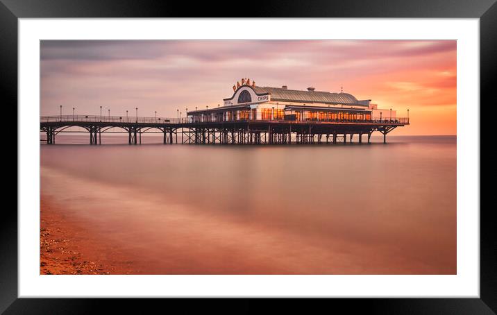 Cleethorpes Pier Long Exposure Framed Mounted Print by Tim Hill