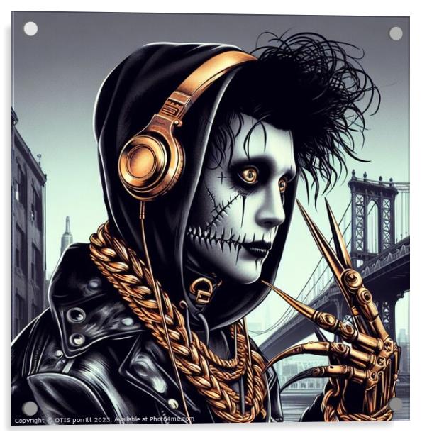 SCISSORHANDS 2 Acrylic by OTIS PORRITT