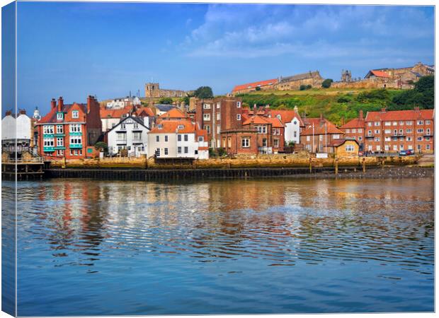 Whitby  Canvas Print by Darren Galpin