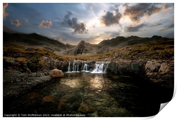 Fairy Pools, Isle of Skye Print by Tom McPherson