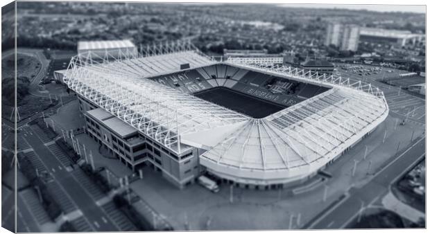 Stadium of Light Canvas Print by Apollo Aerial Photography