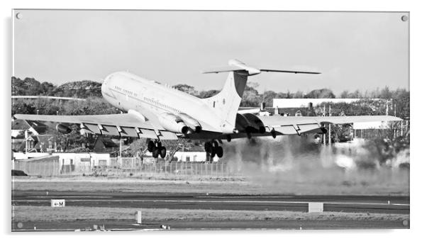 Royal Air Force VC-10 blasting off Acrylic by Allan Durward Photography