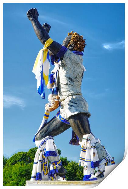 Leeds United Billy Bremner Statue  Print by Alison Chambers