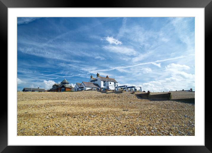 Whitstable Old Neptune Framed Mounted Print by Alison Chambers