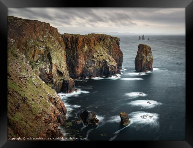 Stoura Pund Framed Print by Rick Bowden