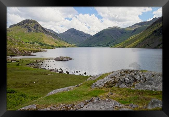 Lake District Wastwater Framed Print by Martyn Arnold