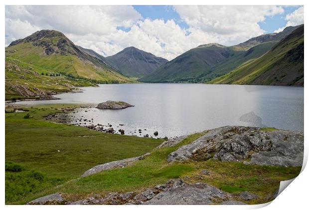 Lake District Wastwater Print by Martyn Arnold
