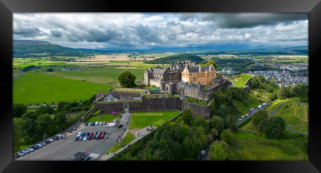 Stirling Castle Framed Print by Apollo Aerial Photography