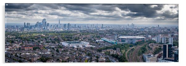 North London Views Acrylic by Apollo Aerial Photography