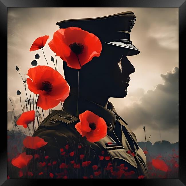Lest we forget Framed Print by Scott Anderson