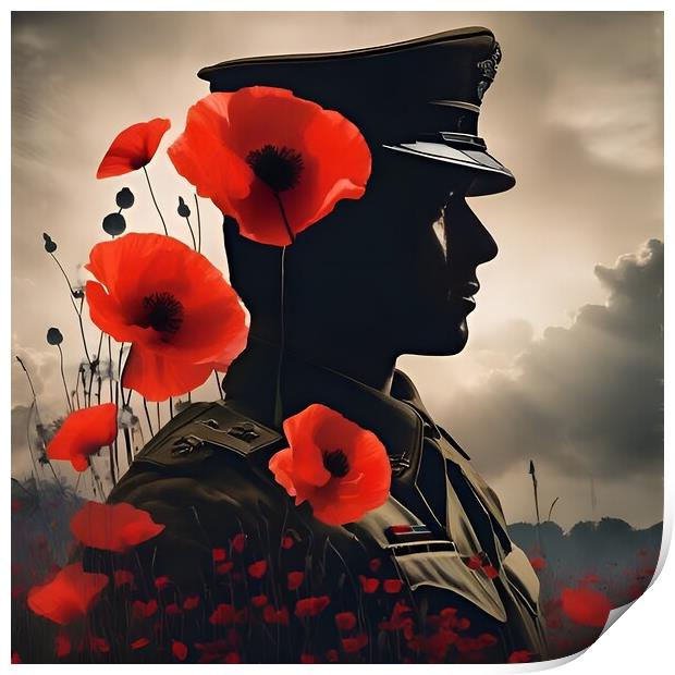 Lest we forget Print by Scott Anderson