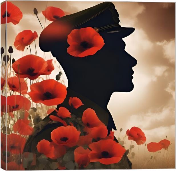 Lest We Forget Canvas Print by Scott Anderson