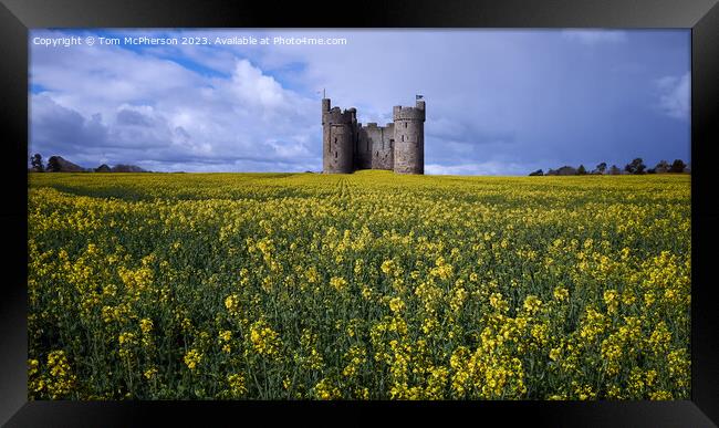 Medieval Castle Framed Print by Tom McPherson