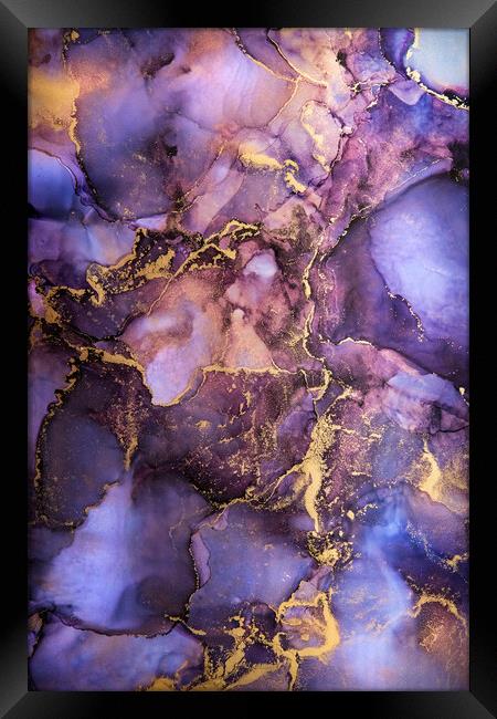 Amethyst Framed Print by Steffen Gierok-Latniak