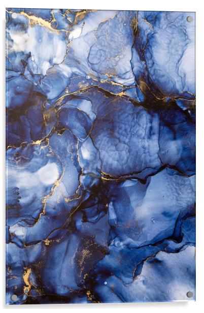 Blue River Acrylic by Steffen Gierok-Latniak