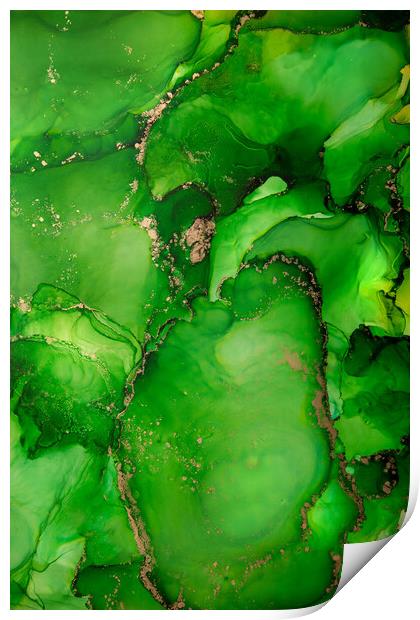 Green Aple Print by Steffen Gierok-Latniak