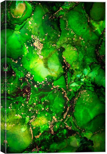 Green Water Canvas Print by Steffen Gierok-Latniak