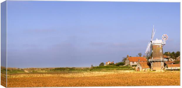 Cley Mill Canvas Print by Bill Allsopp