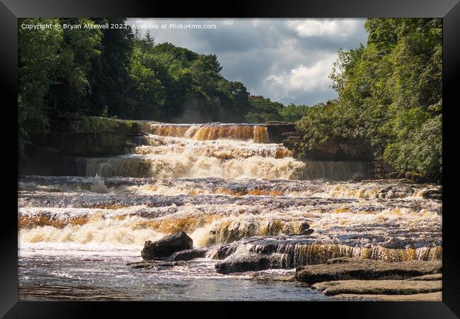 Aysgarth Falls Framed Print by Bryan Attewell