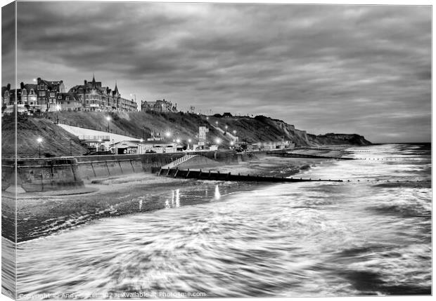 Cromer North Norfolk Canvas Print by Andy Salter