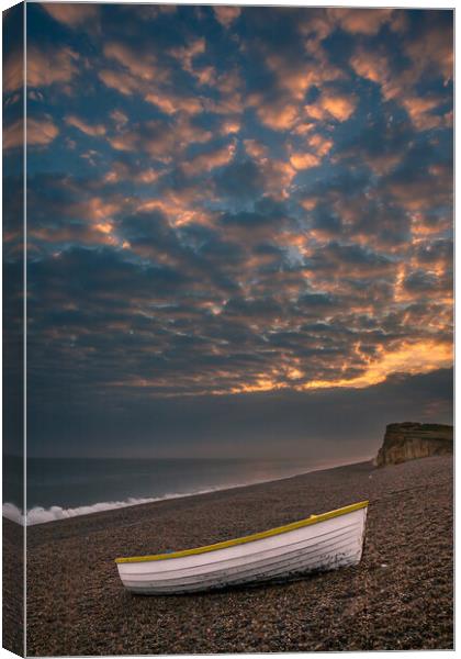 First Light at Salthouse. Canvas Print by Bill Allsopp
