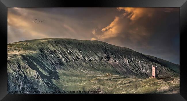 FANTASIA ON THE THEME OF GREAT DODD, CUMBRIA Framed Print by Tony Sharp LRPS CPAGB